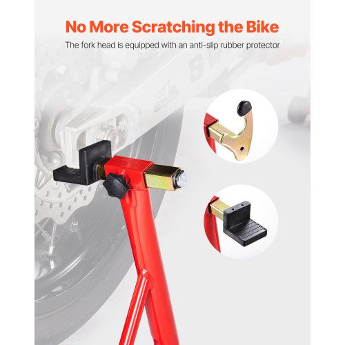 Motorrad-Hebebühne 850 lbs Heck-Spulenlift Paddock-Schwinge Rot | EU