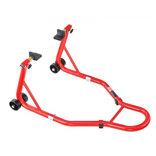 Motorrad-Hebebühne 850 lbs Heck-Spulenlift Paddock-Schwinge Rot | EU