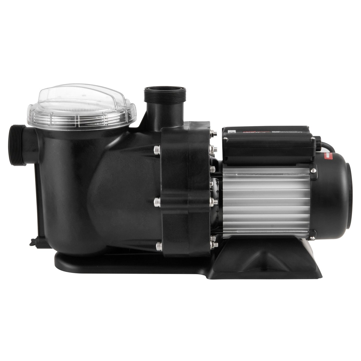 Above Ground Swimming Pool Pump, 1500W/2.0HP, 115G PM Single Speed Swimming Pool Pump, Hastighet 2850RPM, Lift Head Pool Pump 15m Max. med filterkorg, för pooler ovan mark, spa