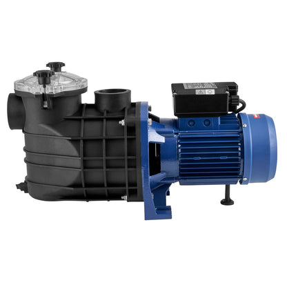 Poolpump 2,5HP 120GPM Maxflöde Enkelhastighetsfilterpump 220V 2850RPM 50ft Max Head Poolpump med filterkorg för pooler ovanjordsbadkar Spas