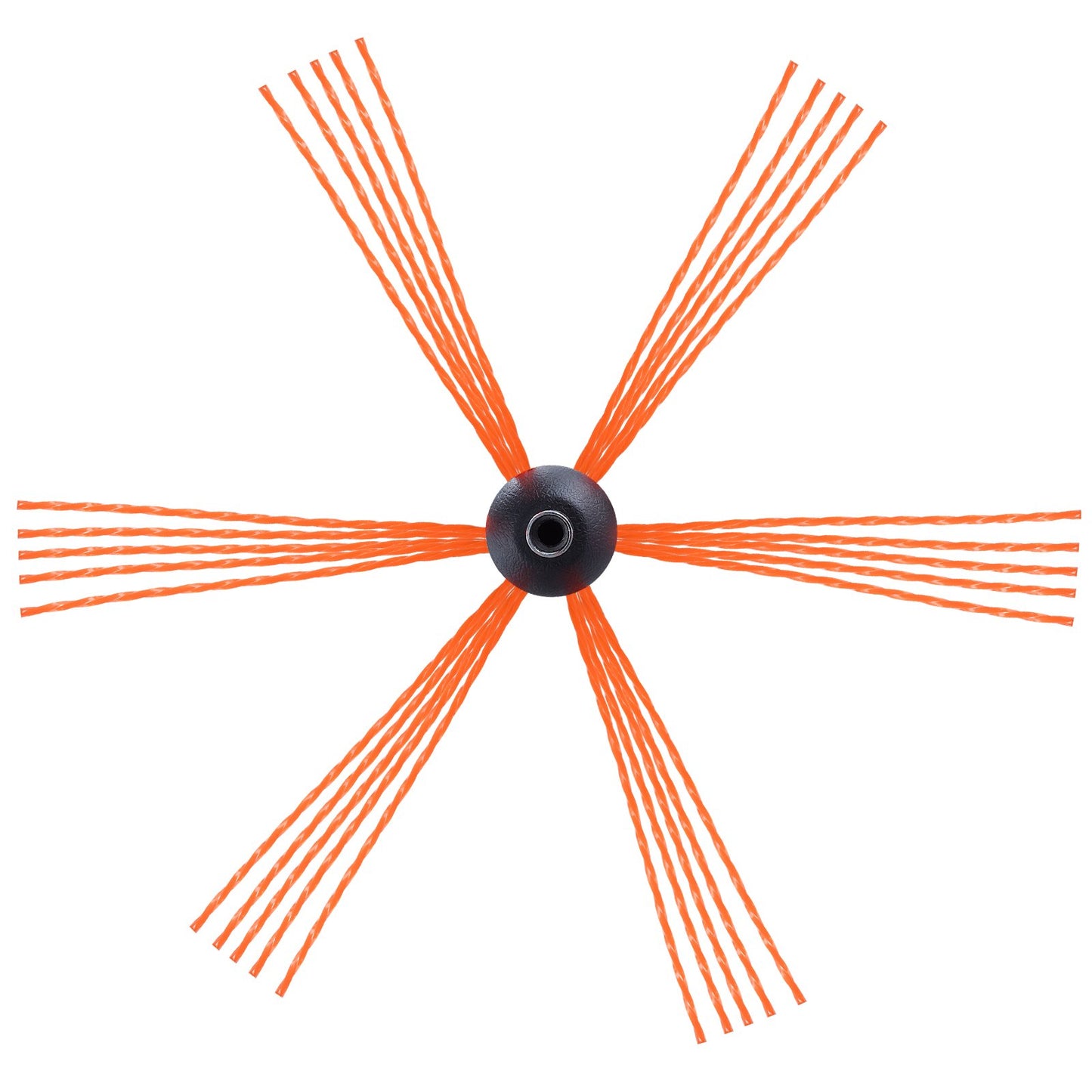 10 m Kehrset, mit 10 verstärkten flexiblen Nylonstäben, ergonomische Kaminreinigungsbürste, 360-Grad-Bürste, Kaminreiniger, reichhaltiges Rauchgaszubehör für Kamine, Heimgebrauch, passend für die meisten Rohre