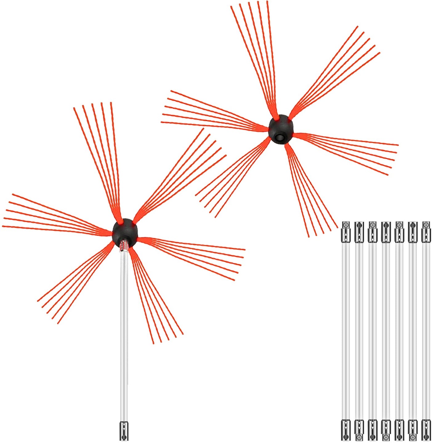 Schornsteinreinigungsset Schornsteinreinigungsset 26FT Sooteater Schornsteinreinigungsset