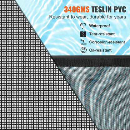 Poolzauntor, 4 x 2,5 Fuß, abnehmbares Inground-Pooltor für die Sicherheit von Kindern