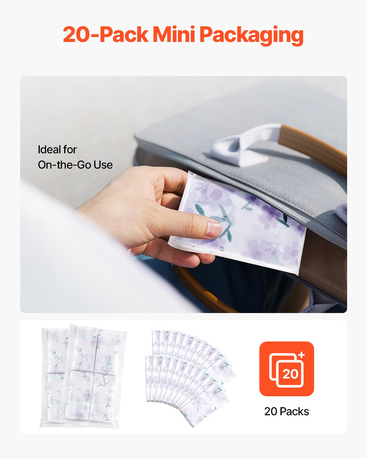 Toilet Seat Covers Disposable, 4 Pack Extra Large Waterproof Potty Cover, 20 Pieces Portable Disposable Potty Training Toilet Seat Covers, for Adult, Kids, Travel, Public Restroom & Airplane