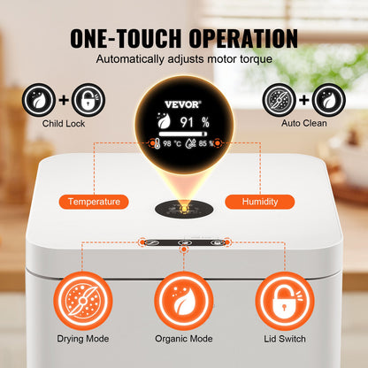 Electric Kitchen Composter 5 L Smart Countertop Composter Food Recycler