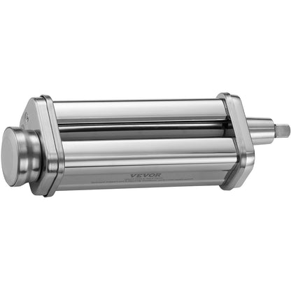 Pasta accessories for KitchenAid stand mixers, stainless steel pasta sheet roller accessories, pasta machine accessories with 8 adjustable thickness dials, KitchenAid pasta accessories from