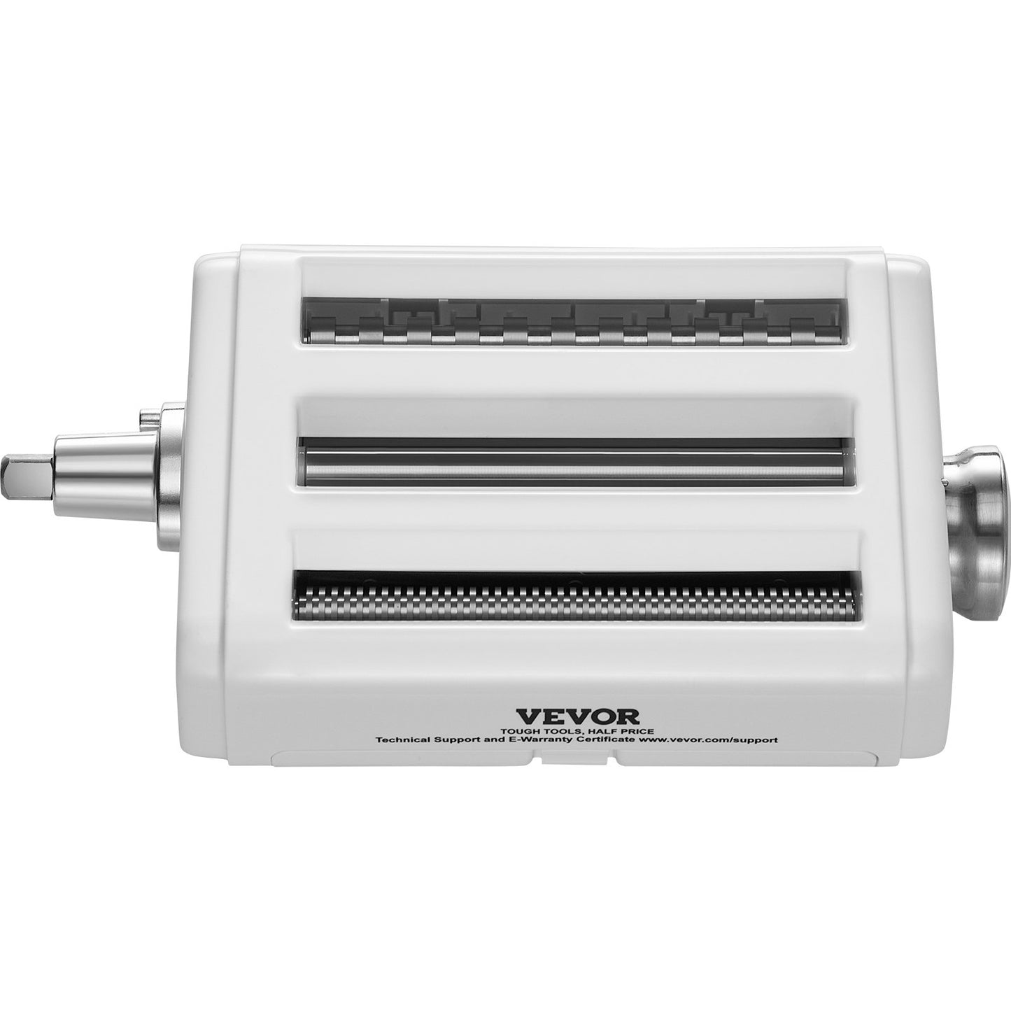 Pasta Accessories for KitchenAid Stand Mixer, 3-In-1 Stainless Steel Pasta Roller Cutter Set Including Pasta Roller Roller, Spaghetti and Fettuccine Cutter, 8 Adjustable Thickness Knob Pasta Maker