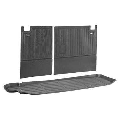 Lastmatta & ryggstödsmatta TPE Custom Fit för Kluger & Highlander 2020-2024