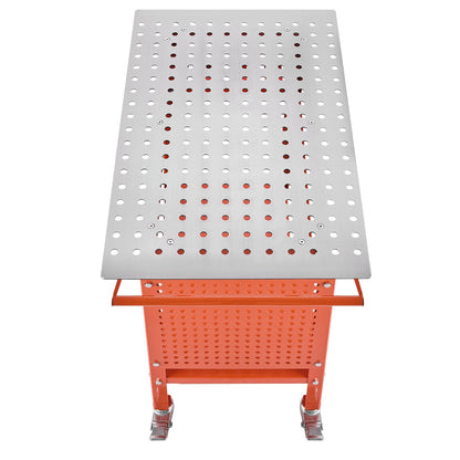 Svetsbord 40"x24" svetsarbetsbänk med 800LBS statisk viktkapacitet