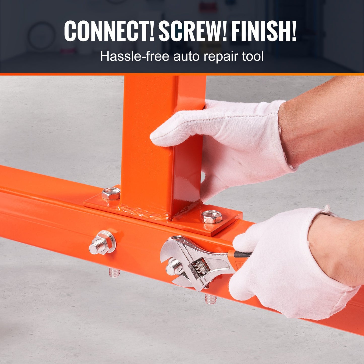 Motorständer, 1300 Pfund drehbarer Motorständer mit 360 Grad verstellbarem Kopf, Motorblockständer aus Stahl mit Unterlegscheibe, 4 Räder, 4 verstellbare Arme, für die Fahrzeugwartung