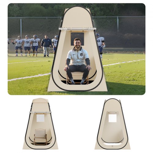 Pop-up-sportstält, 1,2x1,2 m genomskinligt bubbeltält för 1 person, vattentät utomhuskapsel med golvmatta och överdrag, trädgårds-iglookupoltält campingskydd för evenemang fiske jubel |  EU