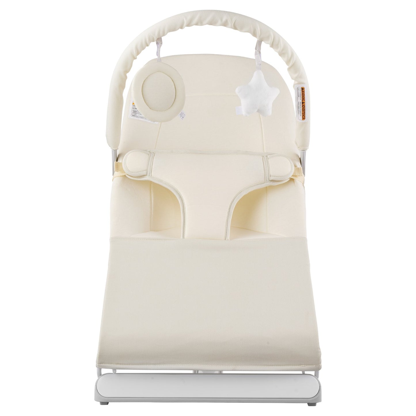 Baby Bouncer Folding Bouncer Seat Stol för spädbarn 0-9 månader med Toy Bar