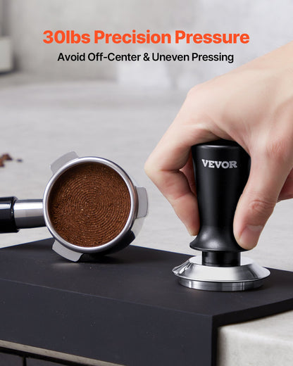 51mm Espresso Tamper Stainless Steel Coffee Tamper with Spring