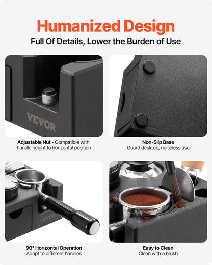 ABS Espresso Tampningsstation 51-58 mm Station med löstagbart spår