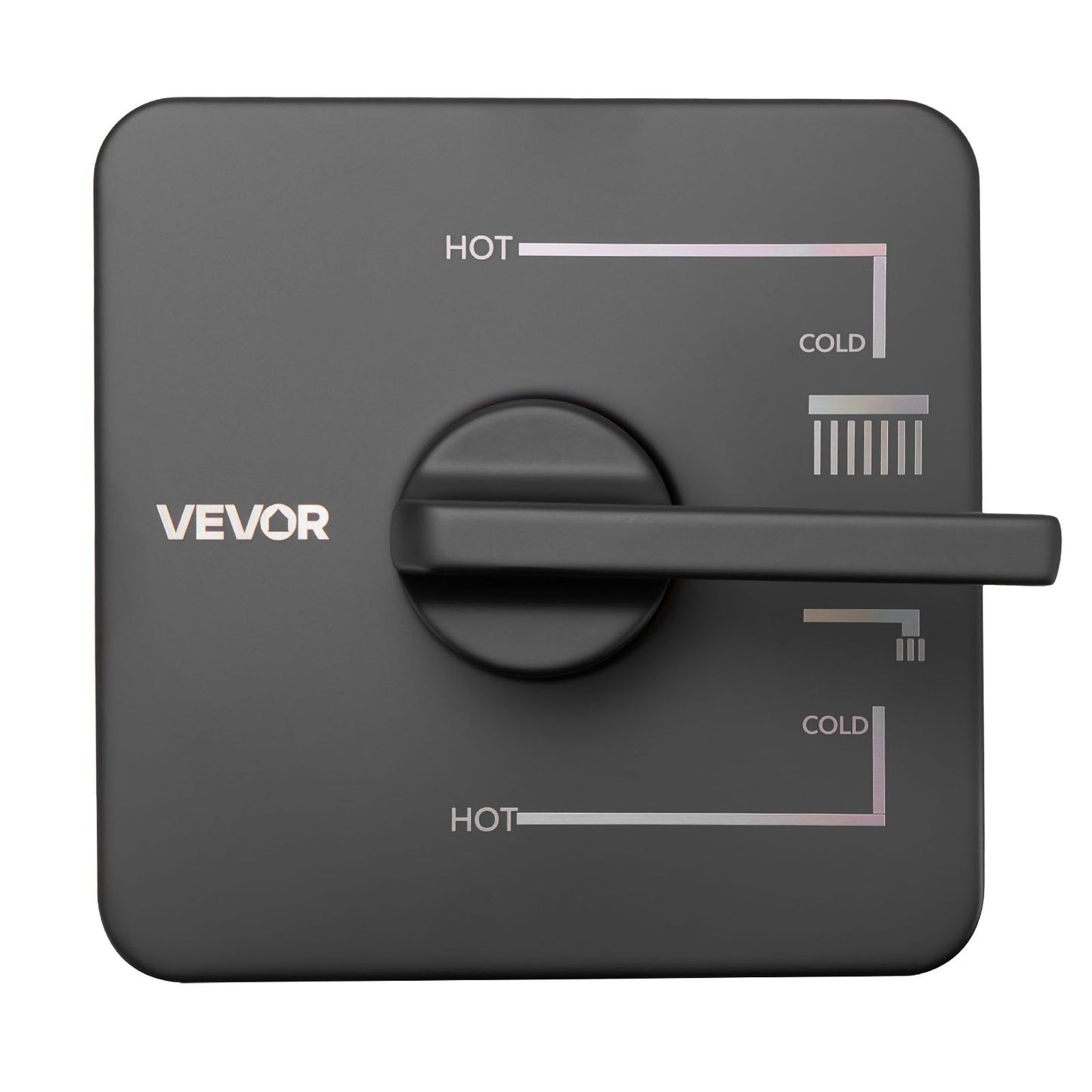 Tub and Shower Faucet Set, Complete with 6-Inch Rainfall Shower Head and Bathtub Spout, Single-Spray Single-Handle Tub Trim Kit with 304 Stainless Steel Valve Trim for Bathrooms, Matte Black