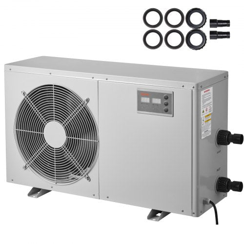 Aquarium Chiller 500 Gallon, 1-1/2 HP Water Chiller for Hydroponics, Fast Cooling for Fish Tank,Axolotl,Coral Reef,Quiet Refrigeration Compressor, Titanium Evaporator,Complete Fittings
