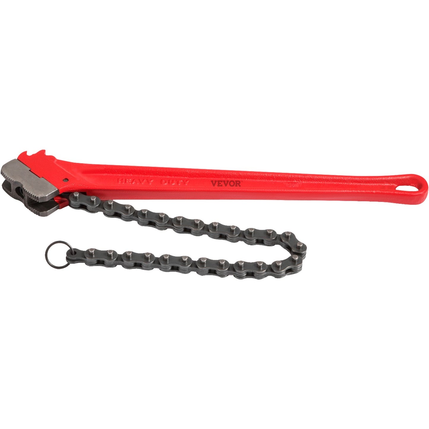 Chain Wrench Pipe 36inch,Heavy Duty Oil Filter Chain Wrench Capacity 4-1/2 to 7-1/2inch ,Chain Wrench 30inch (760 mm) Chain Length Plumbing Pipe Tool