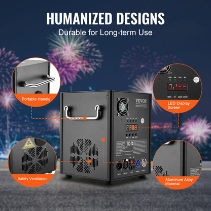 Cold Spark Firework Machine 500W 2-4M Stage DJ Wedding Party