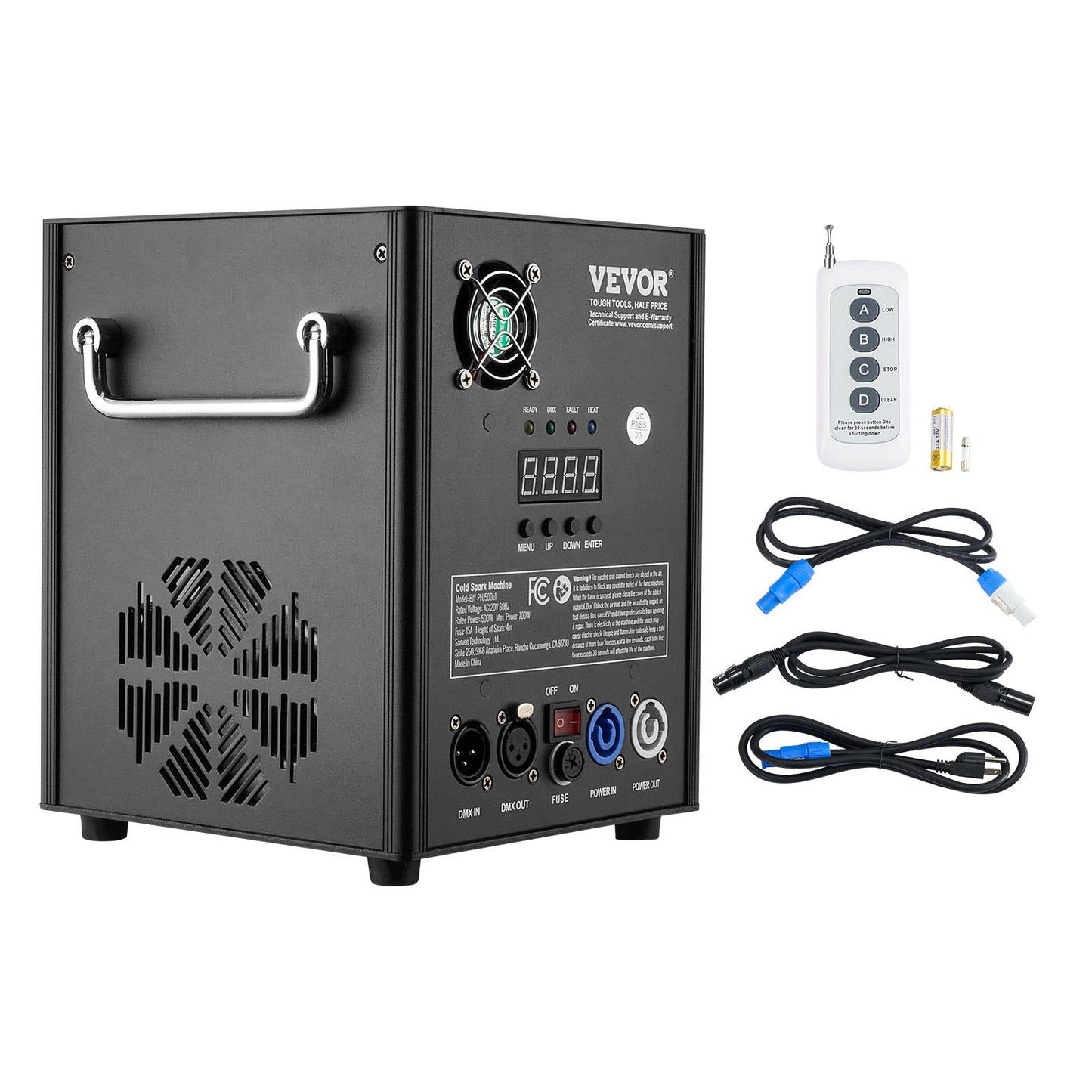 Cold Spark Firework Machine 500W 2-4M Stage DJ Wedding Party