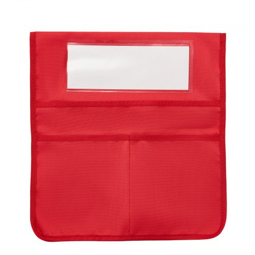 Stolfickor för klassrum 24-pack sittfickor med namnskylt 6 färger