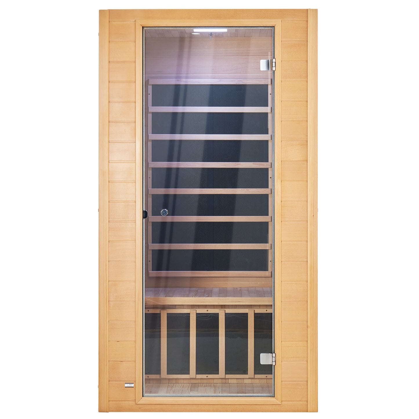 Far Infrared Wooden Sauna Room Home Spa for 1 to 2 Person 1400W