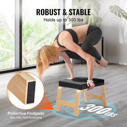 Yoga Headstand Bench Inversion Chair Workout Exercise Cardio