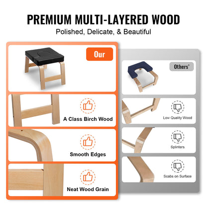 Yoga Headstand Bench Inversion Chair Workout Exercise Cardio