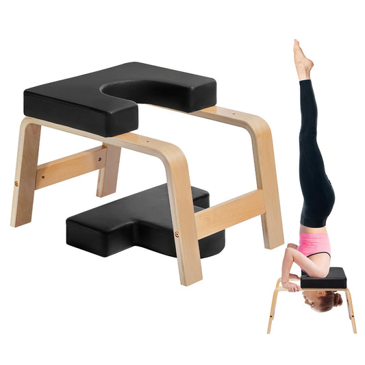 Yoga Headstand Bench Inversion Chair Workout Exercise Cardio