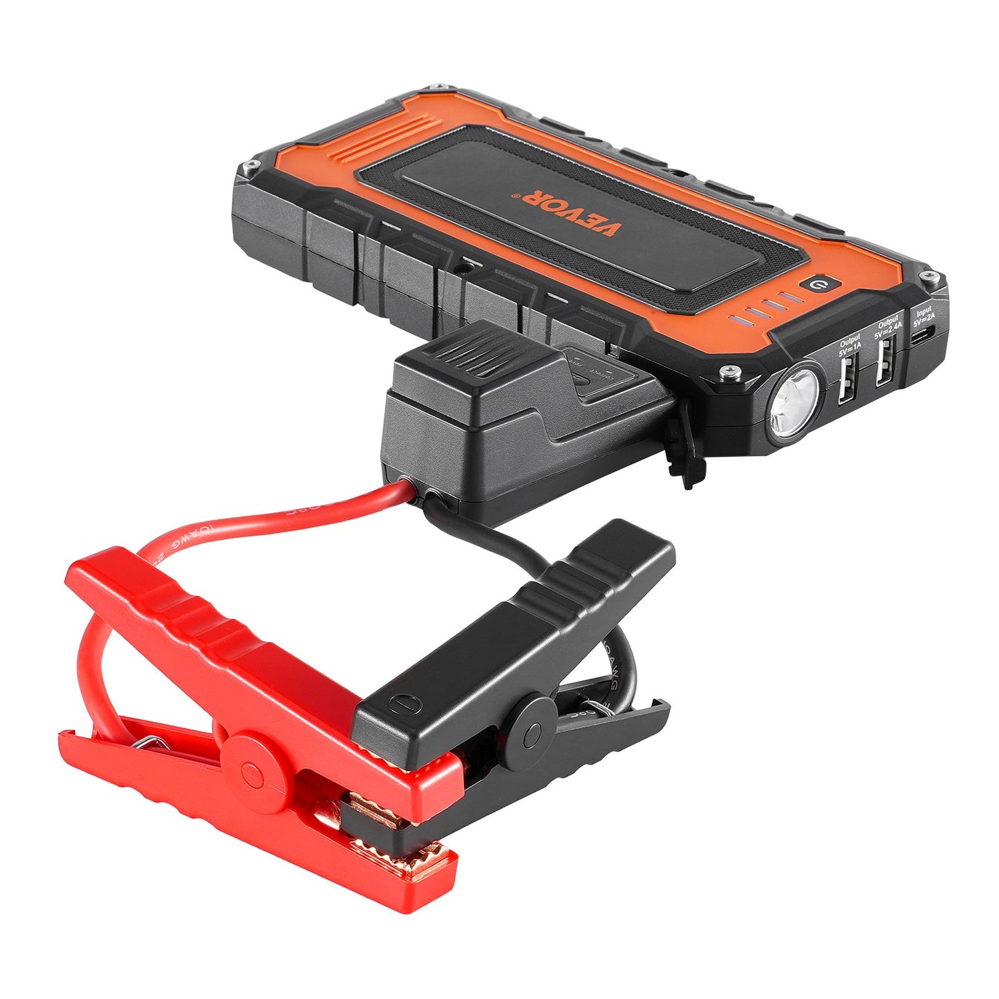 Jump Starter 3000A 59.2Wh Lithium Booster Jumper Box Portable Power Bank