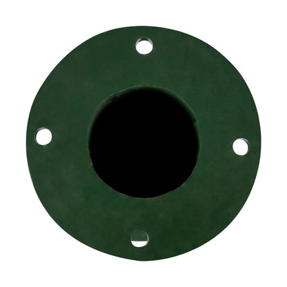 Antiker Handwasserpumpenständer, Krugpumpenständer, Brunnenpumpenständer aus Gusseisen mit voreingestelltem 0,5-Zoll-Loch für einfache Installation, altmodischer Krug-Handpumpenständer für Gehöft, Teich, Garten, Outdoor, Grün