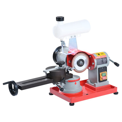 Circular Saw Blade Sharpener, 370W Saw Blade Grinding with Water Injection, Water Injection Circular Saw Blade Sharpening & 6 Saw Centerings, 5-inch Grinding Wheel for Carbide Tipped Saw Blades