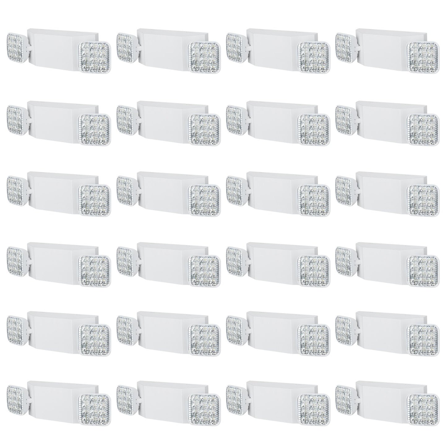 24 PCS Kommerziellen Notfall Licht LED Ausgang Leuchte Backup Batterie
