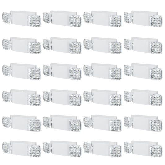 24 PCS Kommerziellen Notfall Licht LED Ausgang Leuchte Backup Batterie