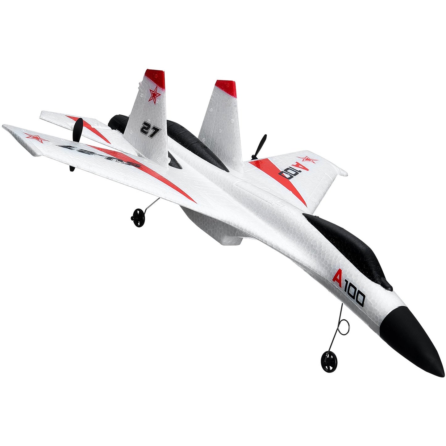 RC Flygplan Fighter EPP Foam RC Plane Toy 2,4GHz Fjärrkontroll 3D/6G-läge