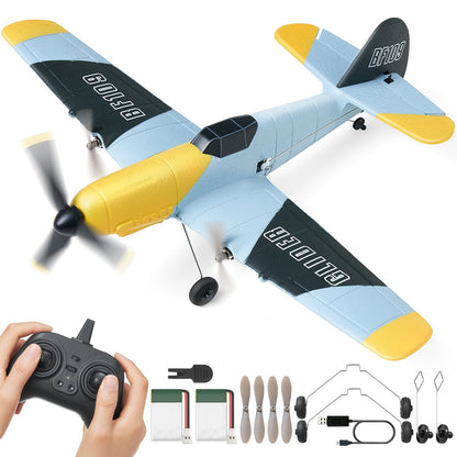 RC Flygplan WWII Fighter EPP Foam RC Plane Leksak med 2,4 GHz fjärrkontroll