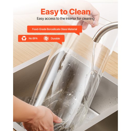 Drinks Dispenser 13L Drinks Dispenser for Parties Glass with Stand