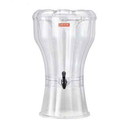 Drink Dispenser 13L Drink Dispenser for Parties Plastic with Faucet