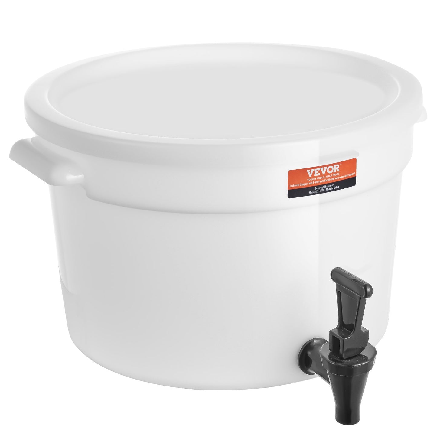 Beverage Dispenser, 3 Gallon Beverage Dispenser for Parties, Plastic Juice Dispenser with Spout and Lid, Iced Tea Lemonade Juice Dispenser, for Restaurants, Hotels, Parties