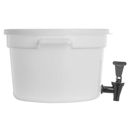 Beverage Dispenser, 3 gallon dryckesdispenser för fester, Juice Dispenser i plast med tapp och lock, Iced Tea Lemonade Juice Dispenser, för restauranger, hotell, fester, 2-pack