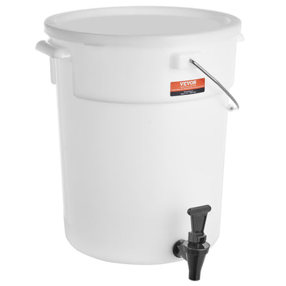 Beverage Dispenser, 5 gallon dryckesdispenser för fester, Juice Dispenser i plast med tapp och lock, Iced Tea Lemonade Juice Dispenser, för restauranger, hotell, fester