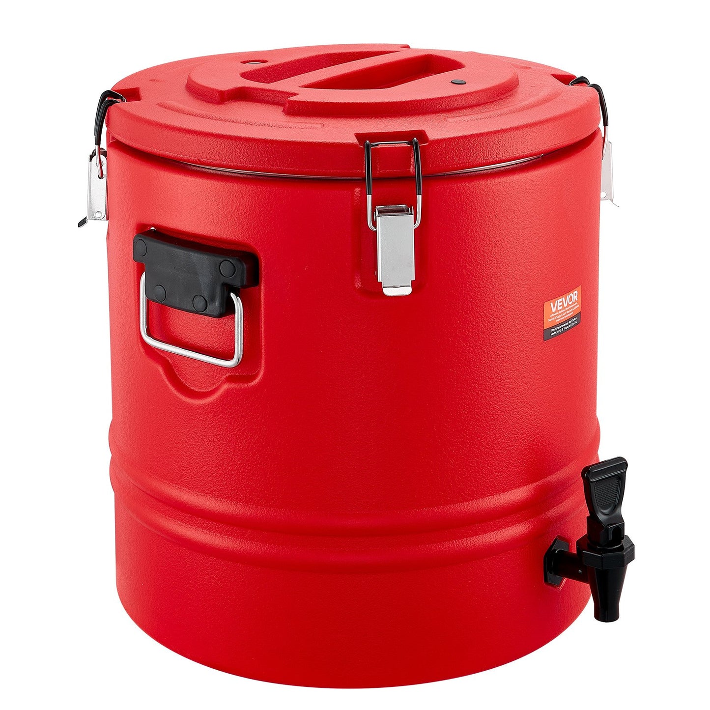 Insulated Beverage Dispenser, 8 Gal/30.3L Thermal Hot and Cold Drink Server Dispenser with Spigot, Food-Grade Cooler Jug with 304 Stainless Steel Interior, for Tea Coffee Restaurant Outdoor