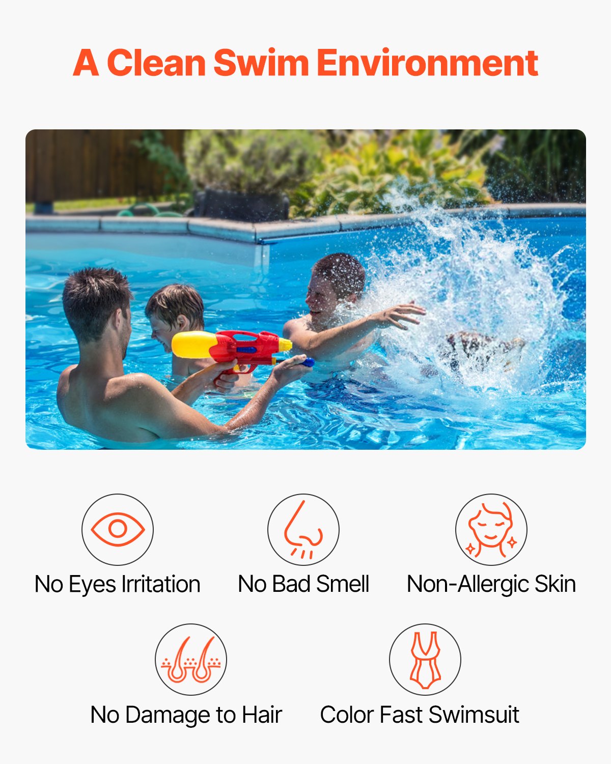 Salt Water Klorinator System W3T-Cell-9 för In-Ground Pool 25000 Gallons