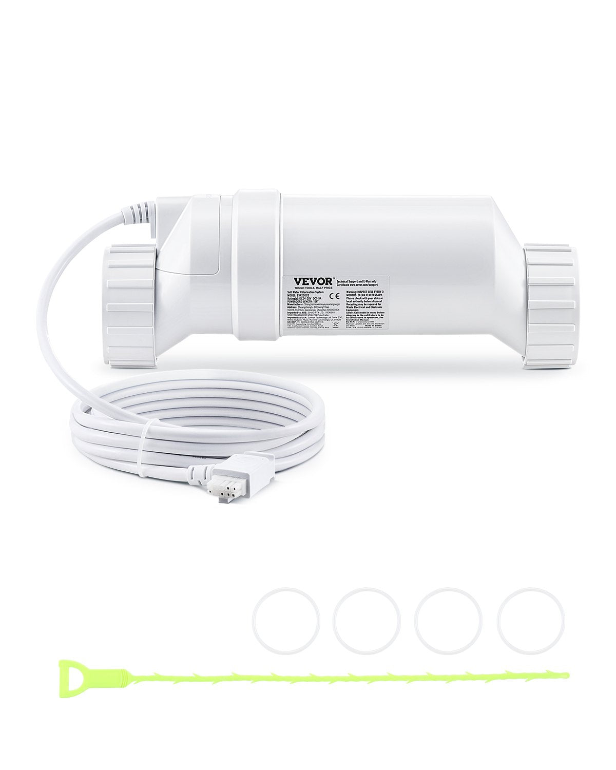 Salt Water Klorinator System W3T-Cell-9 för In-Ground Pool 25000 Gallons