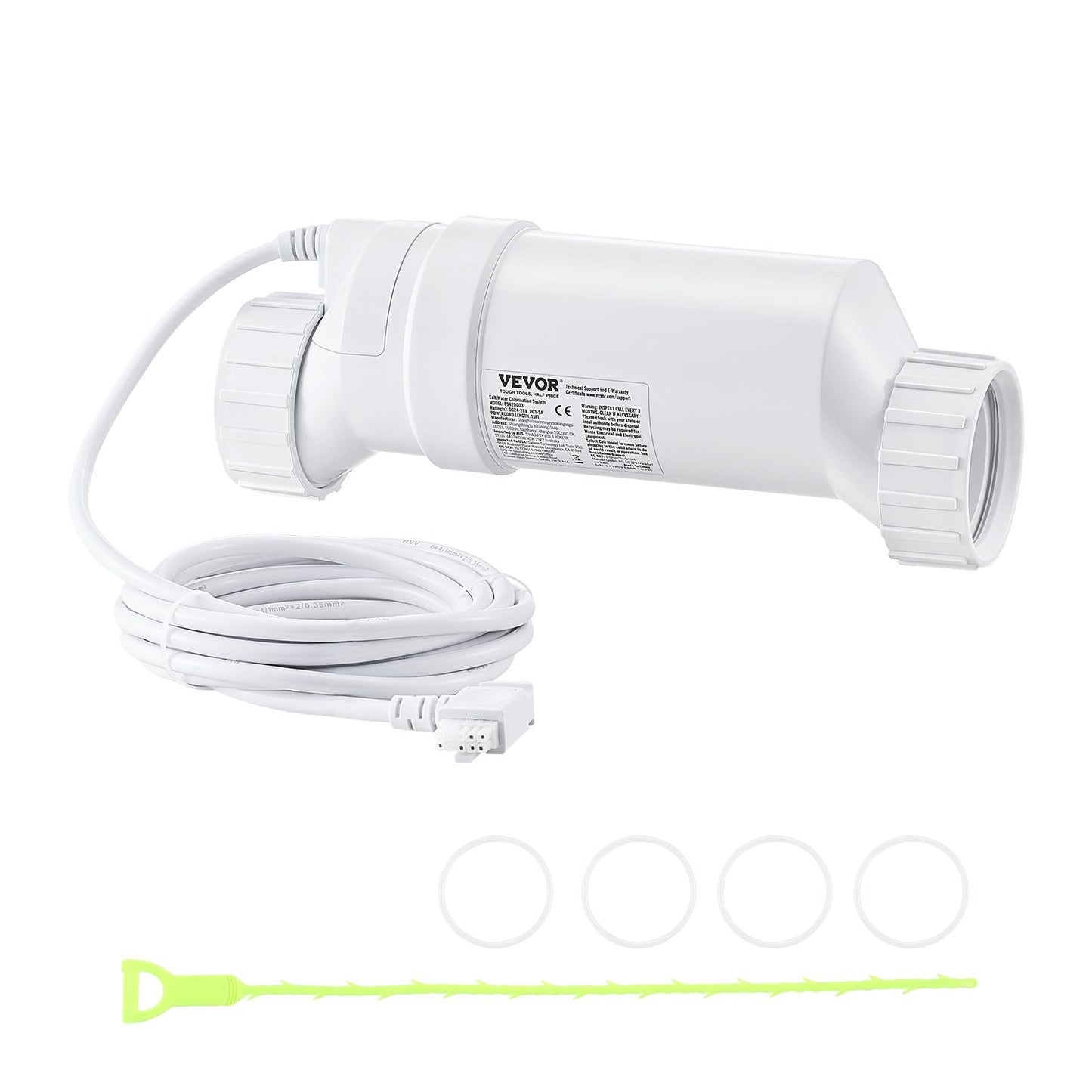 Salt Water Klorinator System W3T-Cell-9 för In-Ground Pool 25000 Gallons