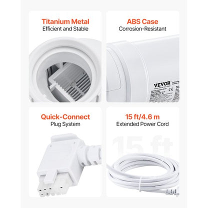 saltvattenklorinatorsystem W3T-Cell-15 för markpool 40000 gallons |  EU