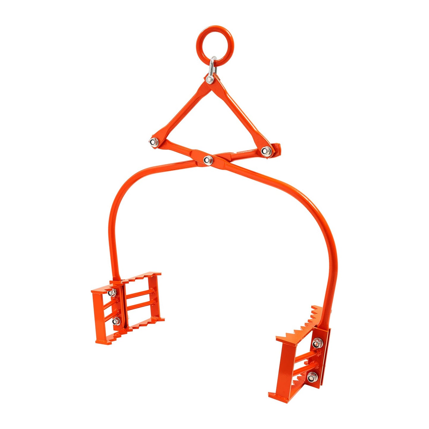 24-Zoll-Steinhebezange 2-Klauen-Steinzange aus Stahl Schwenkbarer Stammgreifer