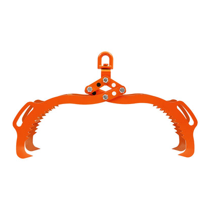 28-inch Log Lifting Pliers 4 Claws Solid Steel Log Grip Swivel Log Tool