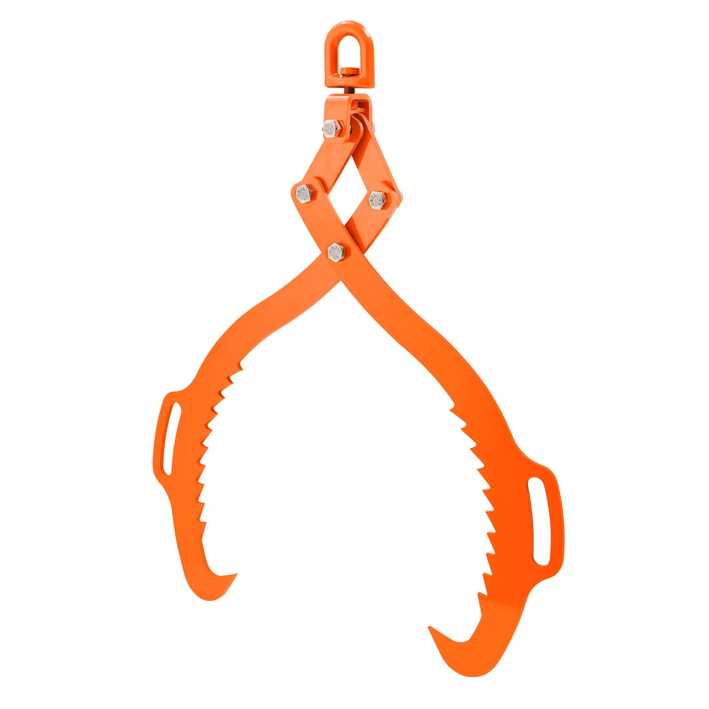 32 Zoll Holzhebezange mit 2 Krallen, massiver Stahl-Holzgriff, drehbares Holzwerkzeug