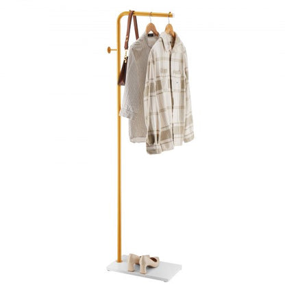 coat rack Freestanding coat rack with quartz stone base and 3 round hooks | EU