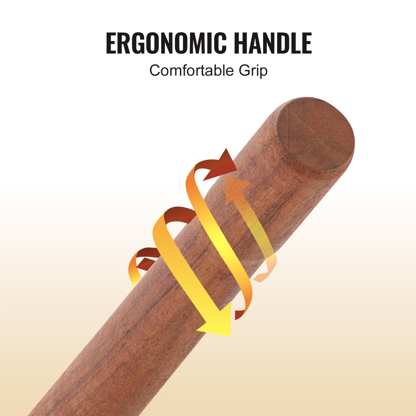 Log Peavey 46,5 Zoll Holzgriff-Holzheber Max 18 Zoll zu öffnende Holzrolle